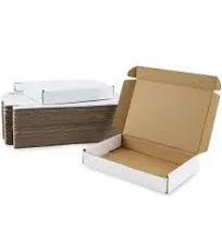 4X4X1&#034; 50 Pack Corrugated Cardboard Boxes Small Shipping Box for Packaging Small