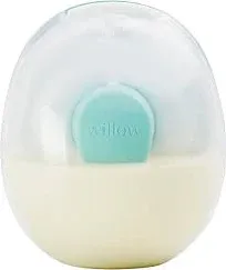 Willow Pump Willow Go Wearable Breast Pump Reusable Breast Milk Container Set 2