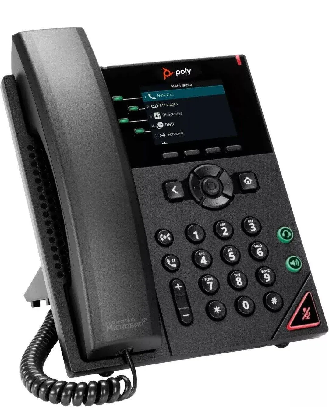 VVX 250 4 Line Desktop Business IP Phone - Polycom