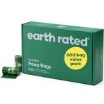 Earth Rated Dog Poop Bags with Handles