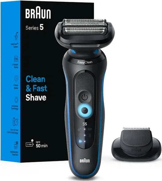 🆕! Braun Series 5 Men’s Rechargeable Electric Shaver Trimmer Model 5762 SEALED!