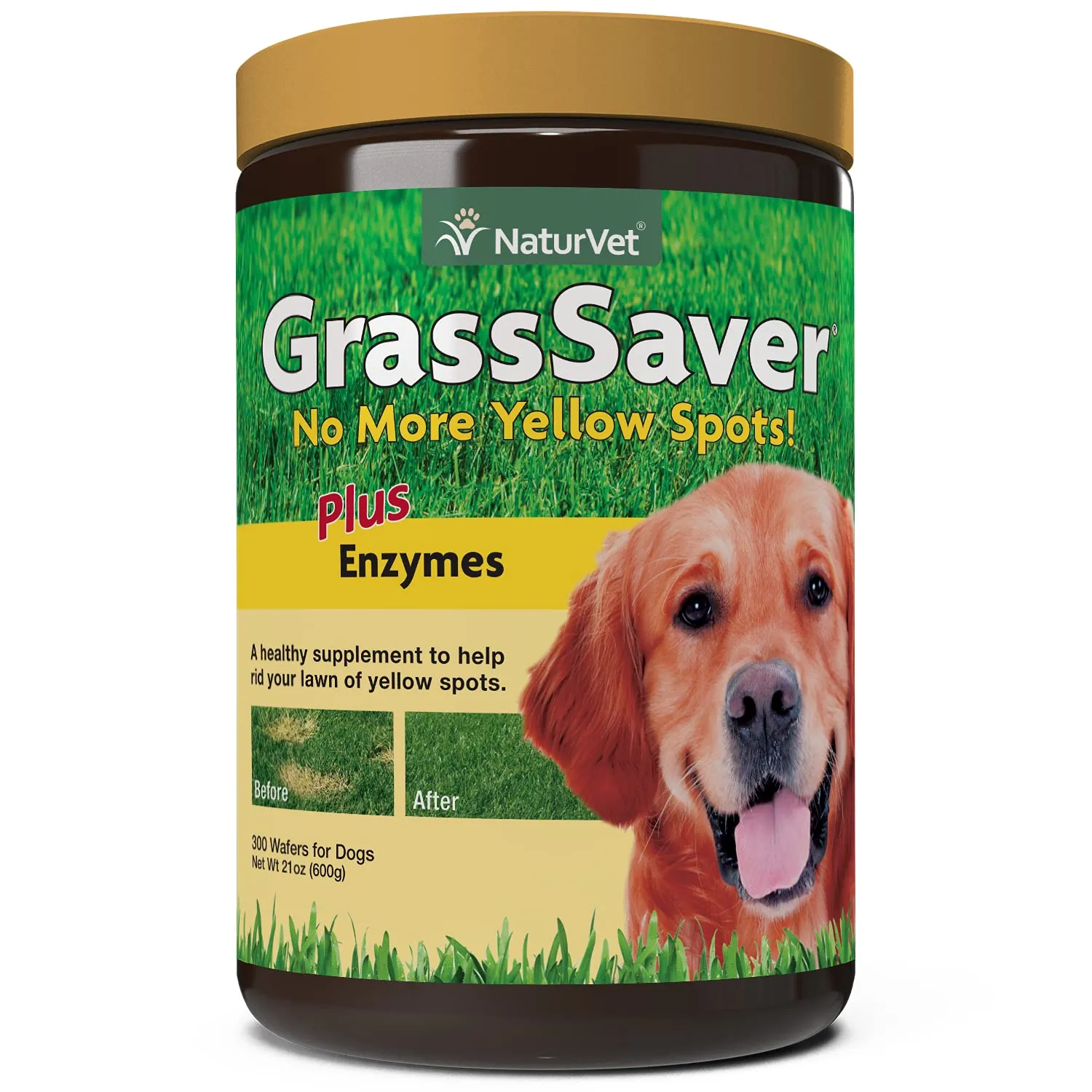 NaturVet 300-Count GrassSaver Plus Enzymes - 07952B | Blain's Farm & Fleet