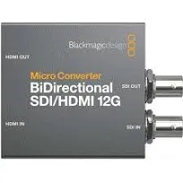 Blackmagic Design Micro Converter BiDirectional SDI/HDMI 12G