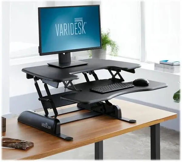 VariDesk Pro Plus 30" Height-Adjustable Standing Desk