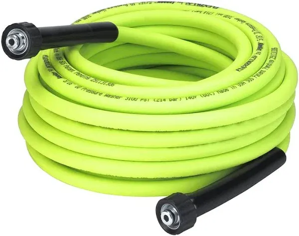 Flexzilla Pressure Washer Hose M22 Fittings, 5/16" x 50' | HFZPW3550M