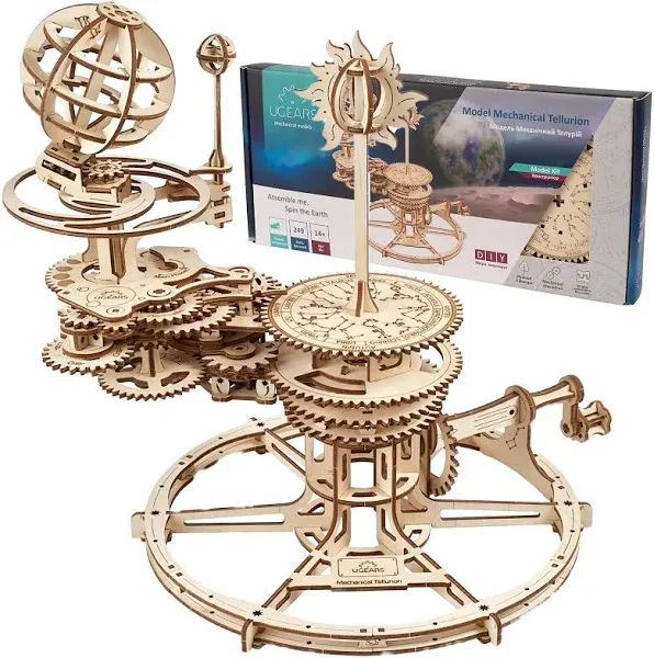 UGears Mechanical Tellurion Model Kit