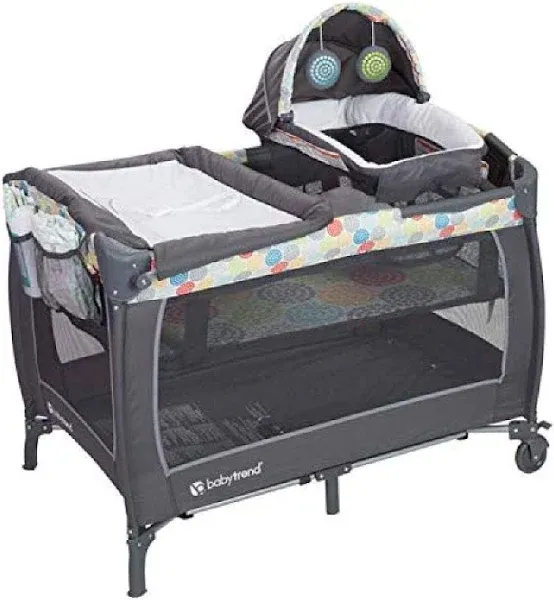 Baby Trend Lil Snooze Deluxe II Nursery Center - Bluebell