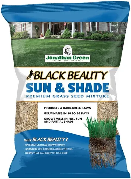 Jonathan Green Black Beauty Sun Shade Grass Seed