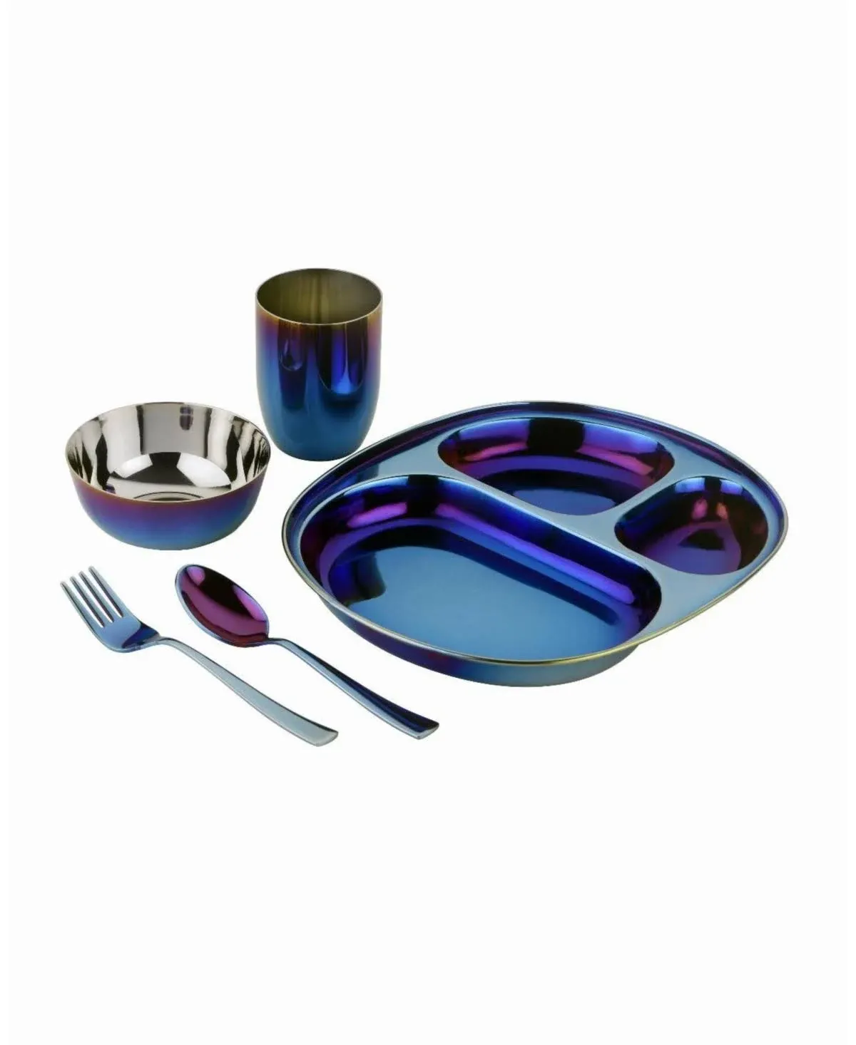 Ahimsa Stainless Steel Dish Set for Kids