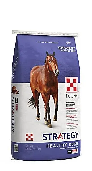 Purina Strategy Healthy Edge Horse Feed (50 lbs)