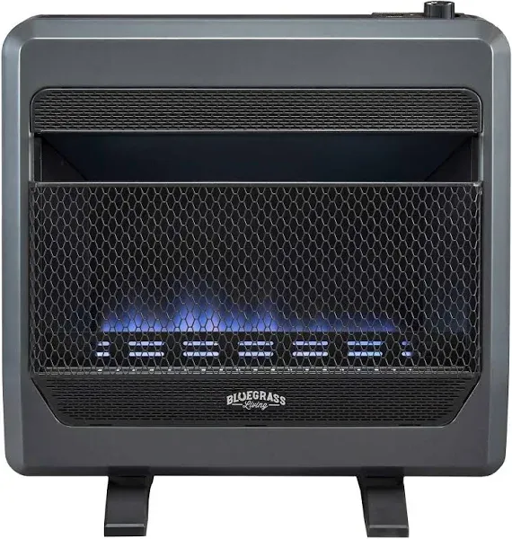 Bluegrass Living 30000BTU Propane Gas Space Heater w/Blower &amp; Feet (Open Box)