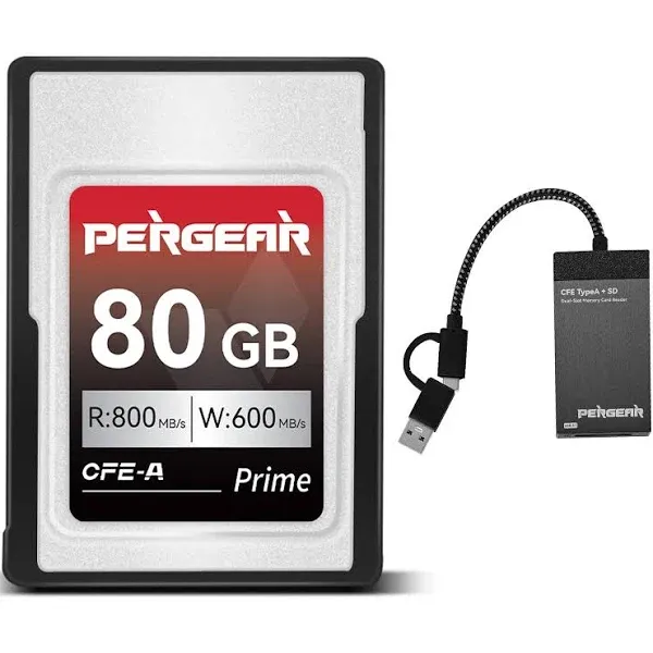 Pergear Professional 80GB CFexpress Type A Memory Card