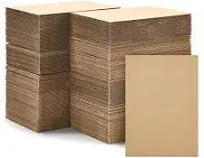 200 Pack 5x7 Corrugated Cardboard Sheets for Mailers, Inserts for Shipping, 2mm