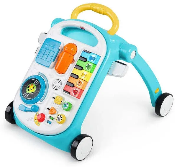 Baby Einstein Musical Mix ‘n Roll 4-in-1 Push Walker Activity Center Toddler Table Floor Toy