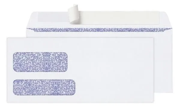 Office Depot Double-Window Envelopes