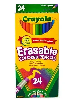 Crayola Colored Pencils Erasable