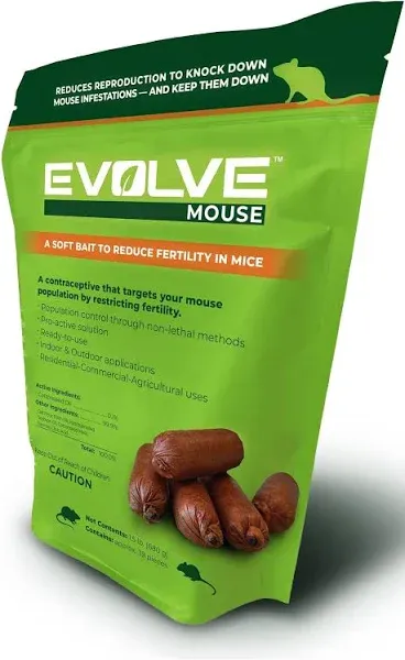 Evolve Mouse Fertility Control Soft Bait