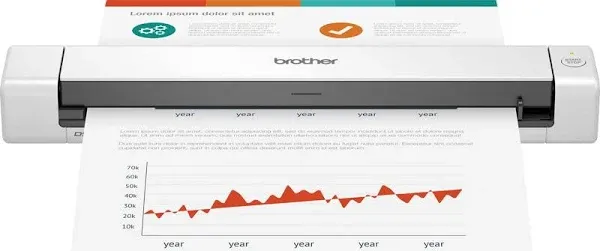 Brother DS-640 Compact Mobile Document Scanner