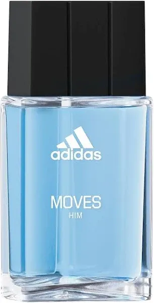 Adidas Moves Him 1.6 oz EDT Spray by Coty (No Cellophane Wrap)