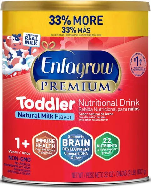 Enfagrow Premium Toddler Natural Milk Flavor Powder