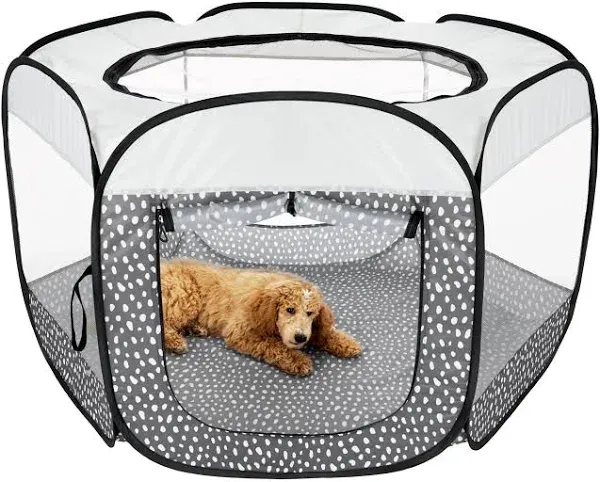 FurHaven Portable Mesh Pet Playpen