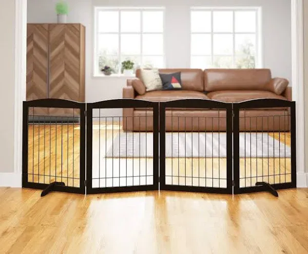 Pawland Extra Wide Foldable Dog Gate House