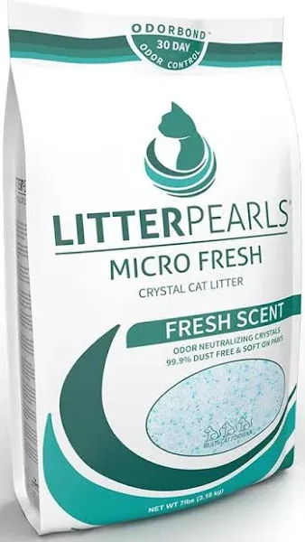 Litter Pearls Micro Fresh Crystal Cat Litter