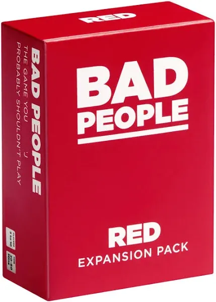 Bad People Red Expansion Pack