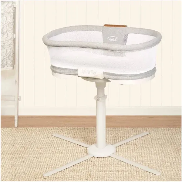 Halo Bassinest Swivel Sleeper Bedside Bassinet Removable Bed