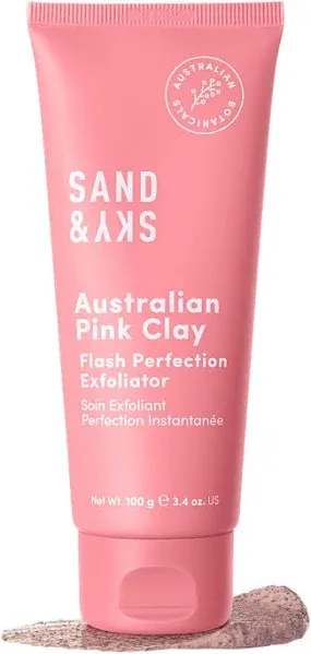 Sand & Sky Australian Pink Clay Flash Perfection Exfoliating Treatment