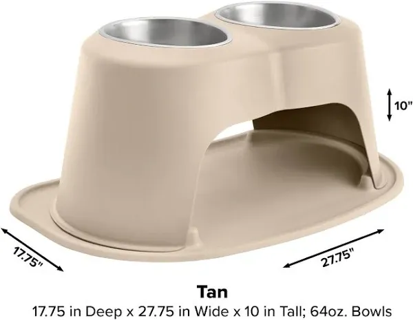 WeatherTech Double High Pet Feeding System DHC6410TNTN