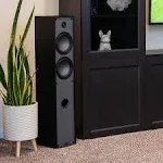 Dayton Audio Classic T65 Floor-standing Tower Speaker Pair (Black)