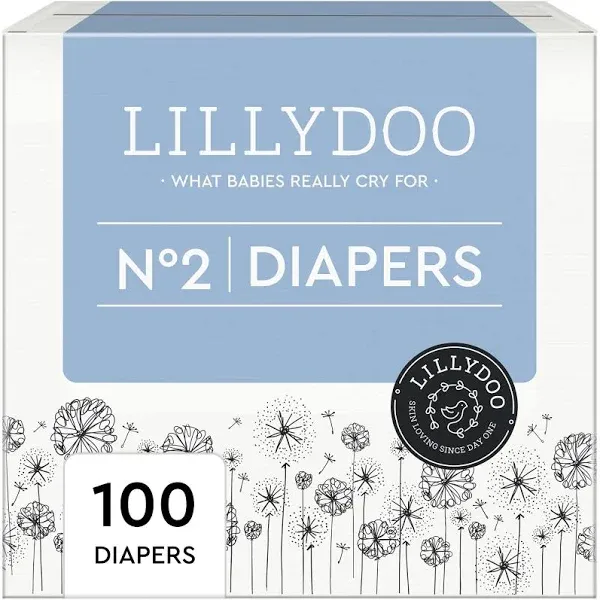 Diapers - Size 3 (13-22 lbs), Monthly Supply (176 Count), Skin-Friendly, Ultra Soft, Chlorine-Free & Absorbent Baby Diapers