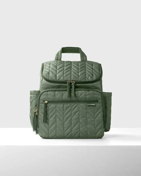 Skip Hop Forma Backpack Diaper Bag, Dark Sage