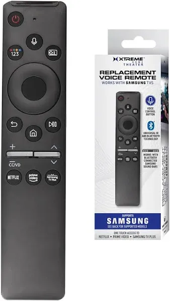 Replacement Remote Control Work for TV/Audio/Projector for BN59-01329A for Samsung Smart TV With Voice Function