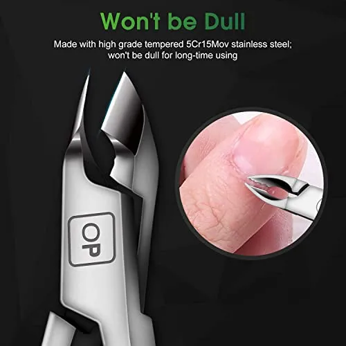 opove cuticle Trimmer cuticle Nippers clippers Stainless Steel Hangnail Remover Extremely Sharp cutter Pedicure Manicure Tool