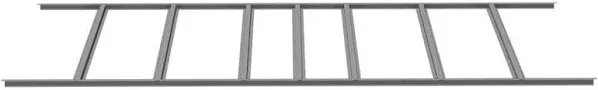 Arrow Floor Frame Kit Hot-Dipped Galvanized Metal Framework Accessory Metallic