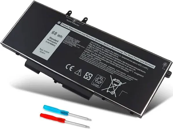 New 3HWPP Laptop Battery Replacement for Dell Latitude 5410 5401 5510 5501 5511 5411 Precision 3541 3551 Inspiron 17 7500/7506 2-in-1 Inspiron 7706