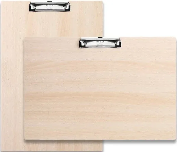 Mr. Pen- Clipboard, 2 Pack, 11.5x17 Inches, Vertical & Horizontal Wooden Clipboard, Extra Large Clipboard, Horizontal Clipboard, Art Clipboard, Drawing Board Clips, 11x17 Clipboard Landscape Clipboard