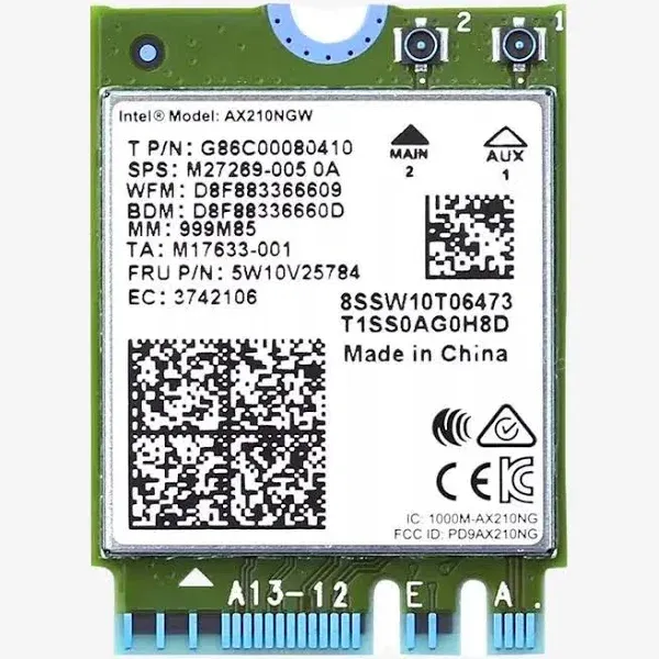 HighZer0 Electronics AX210 WiFi 6E Card