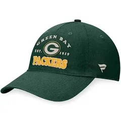 Men's Fanatics Green Bay Packers Heritage Adjustable Hat