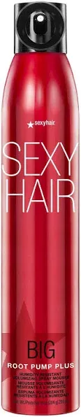 SexyHair Big Root Pump Plus Volumizing Spray Mousse, 10 Oz | Volume with High...