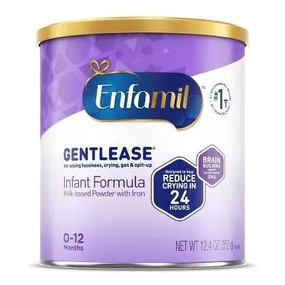 Enfamil Gentlease Infant Formula Milk-Based Powder With Iron (12.4 oz)