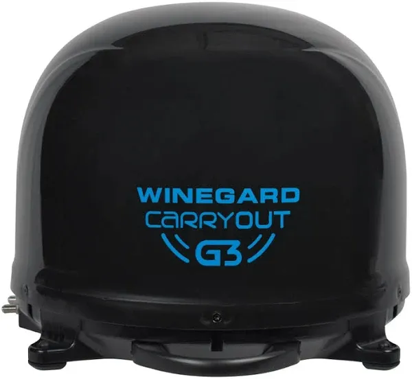 Winegard Carryout G3 Automatic Portable Satellite TV Antenna - White