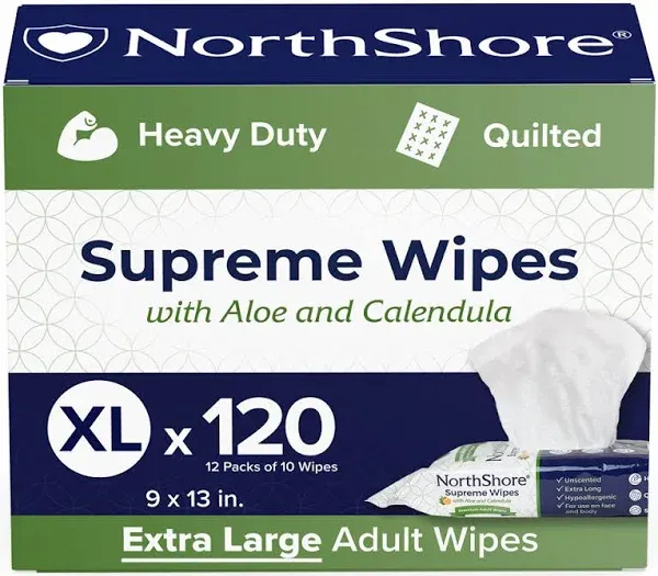 NorthShore Supreme Quilted Cleansing Wipes