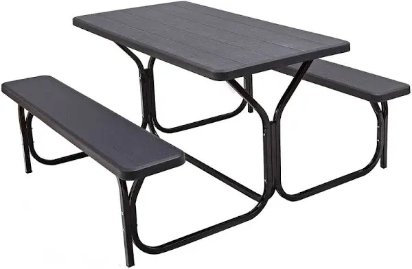 Costway Outdoor Picnic Table Bench Set