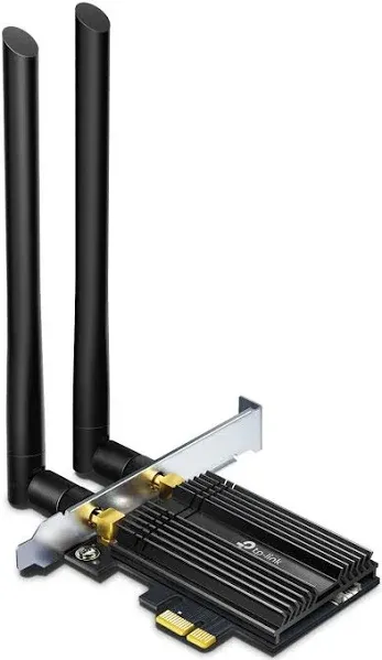 TP-LINK - AX3000 Dual Band WiFi 6 &amp; Bluetooth 5.0 PCI-Ex Adaptor