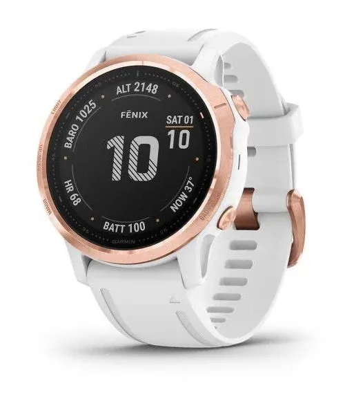 Garmin Fenix 6S Pro Smartwatch GPS Heart Rate Watch - Rose Gold