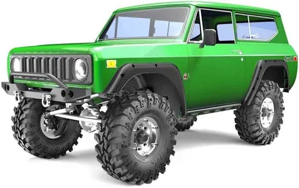 Redcat Racing Gen8 V2 International Scout II 1/10 Scale Rock Crawler Scale Truck, Green, GEN8-V2-GREEN