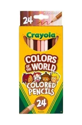 Crayola Colored Pencils Colors of The World - 24